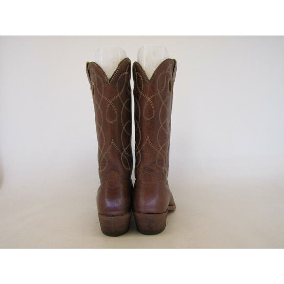 Wolverine Mens Size 9 EE Brown Leather Buckaroo Cowboy Western Boots